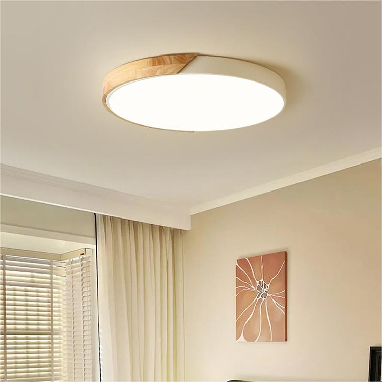 Splice Wood Flush Mount