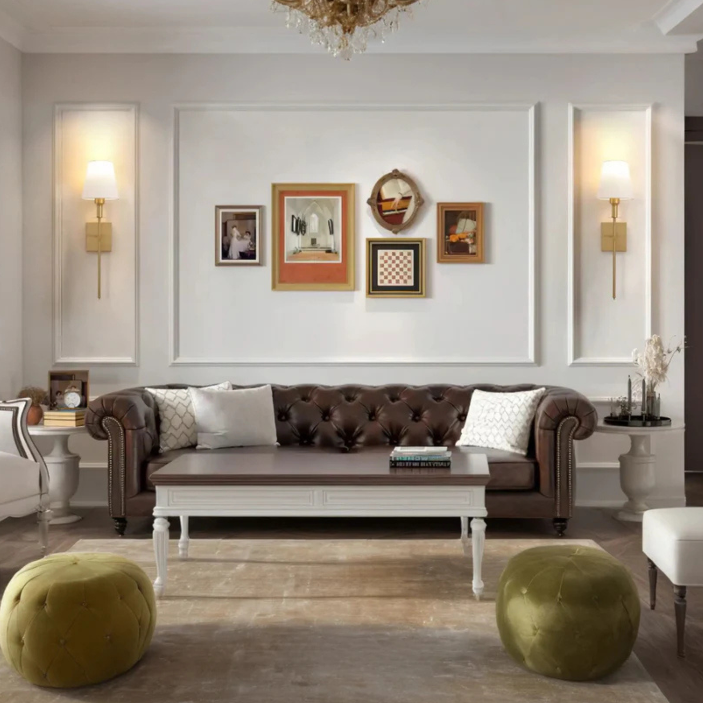 Applique murale sans fil - Applique élégante moderne - Commande à distance