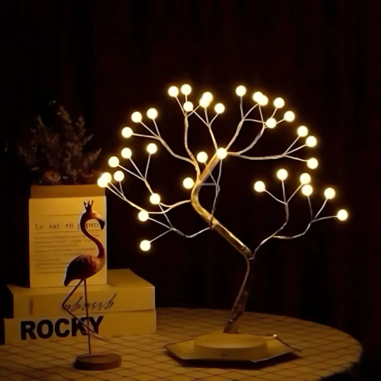 Fairy Light Sparkly Tree Decorative Lamp
