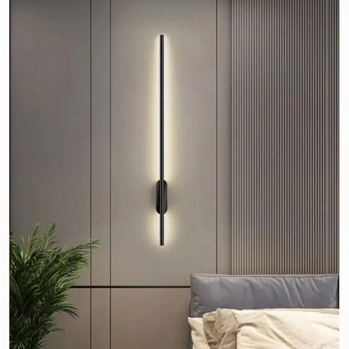 Applique murale linéaire LED minimaliste moderne - Lampe murale verticale fine