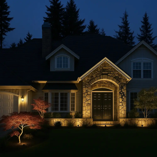 Modern Garden Spotlight - Solar Powered