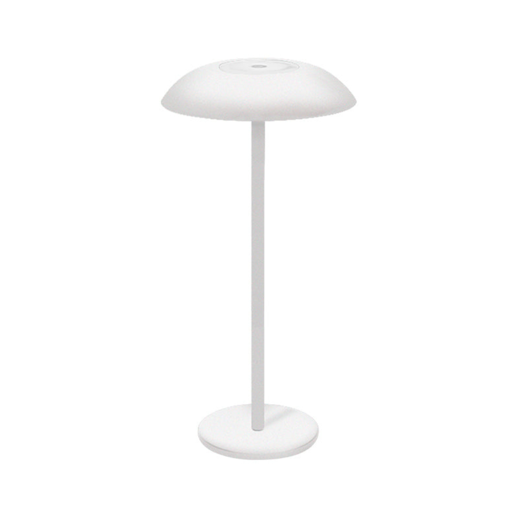 Rechargeable LED Table Lamp - Cordless Iron Desk Light - Modern Minimalist