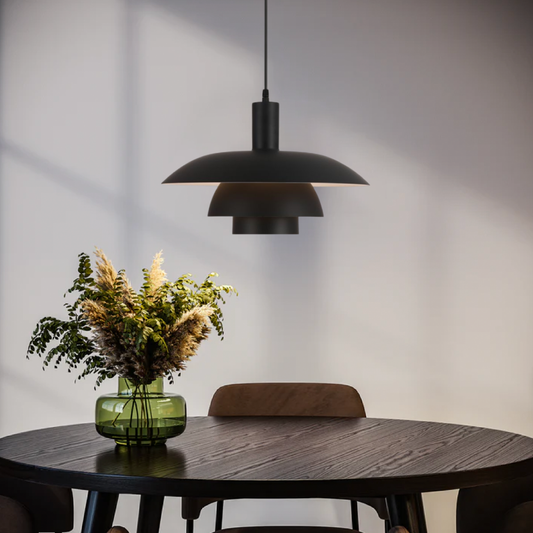 Multi Layer Hanging Lamp with Glare Free LED - Scandinavian Design