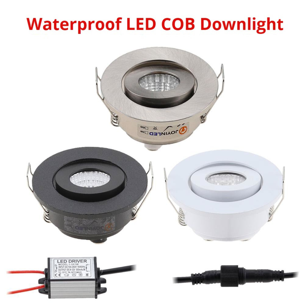 Einbauleuchte ohne Gehäuse - Dimmbares Außen-COB-LED - 60 Grad Abstrahlwinkel