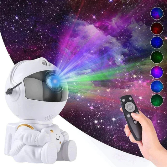 Astronaut Galaxy Projector with Star and Nebula Modes - Modern Design