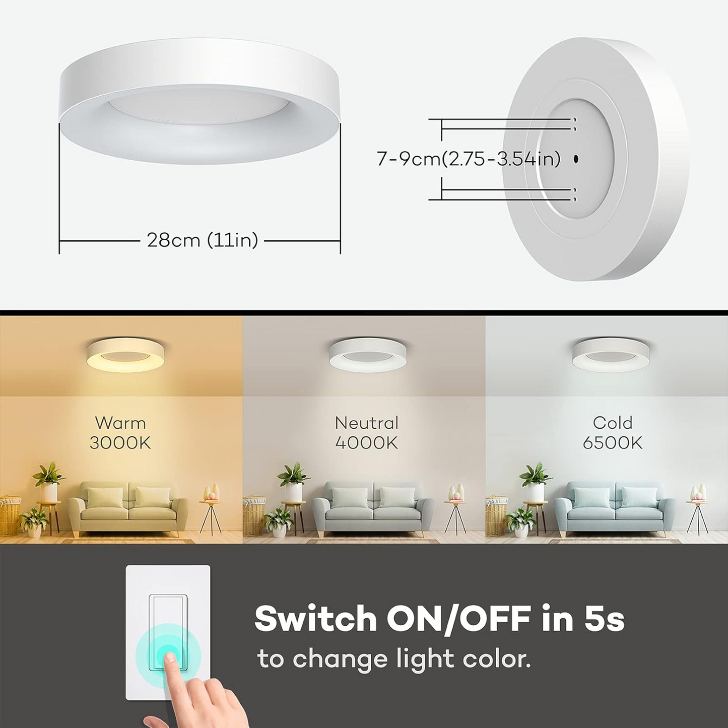 Atoll Flush Mount