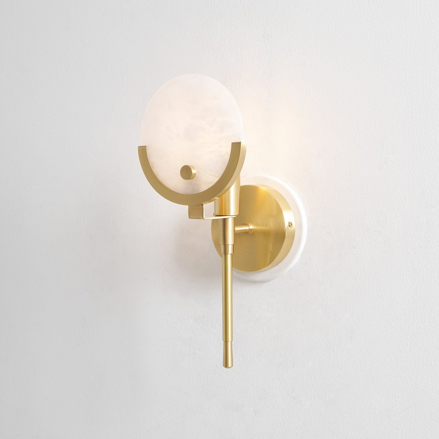 Scepter Messing Wandlampe