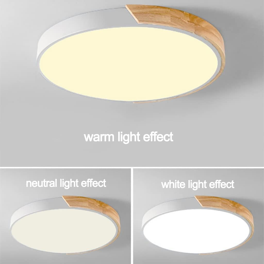 Splice Wood Flush Mount