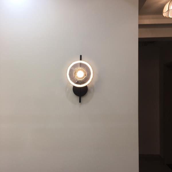 Node Glass Wall Light