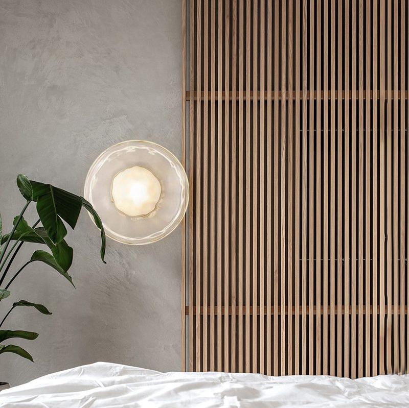 Node Glass Wall Light