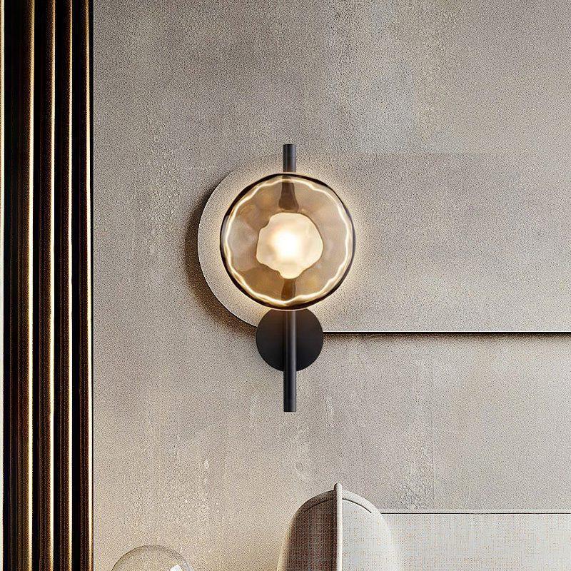 Node Glass Wall Light