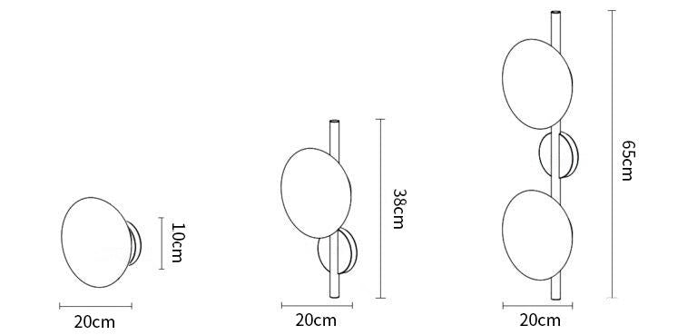 Node Glass Wall Light
