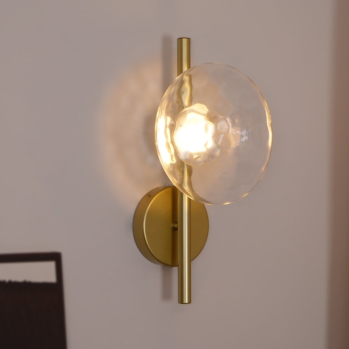 Node Glass Wall Light