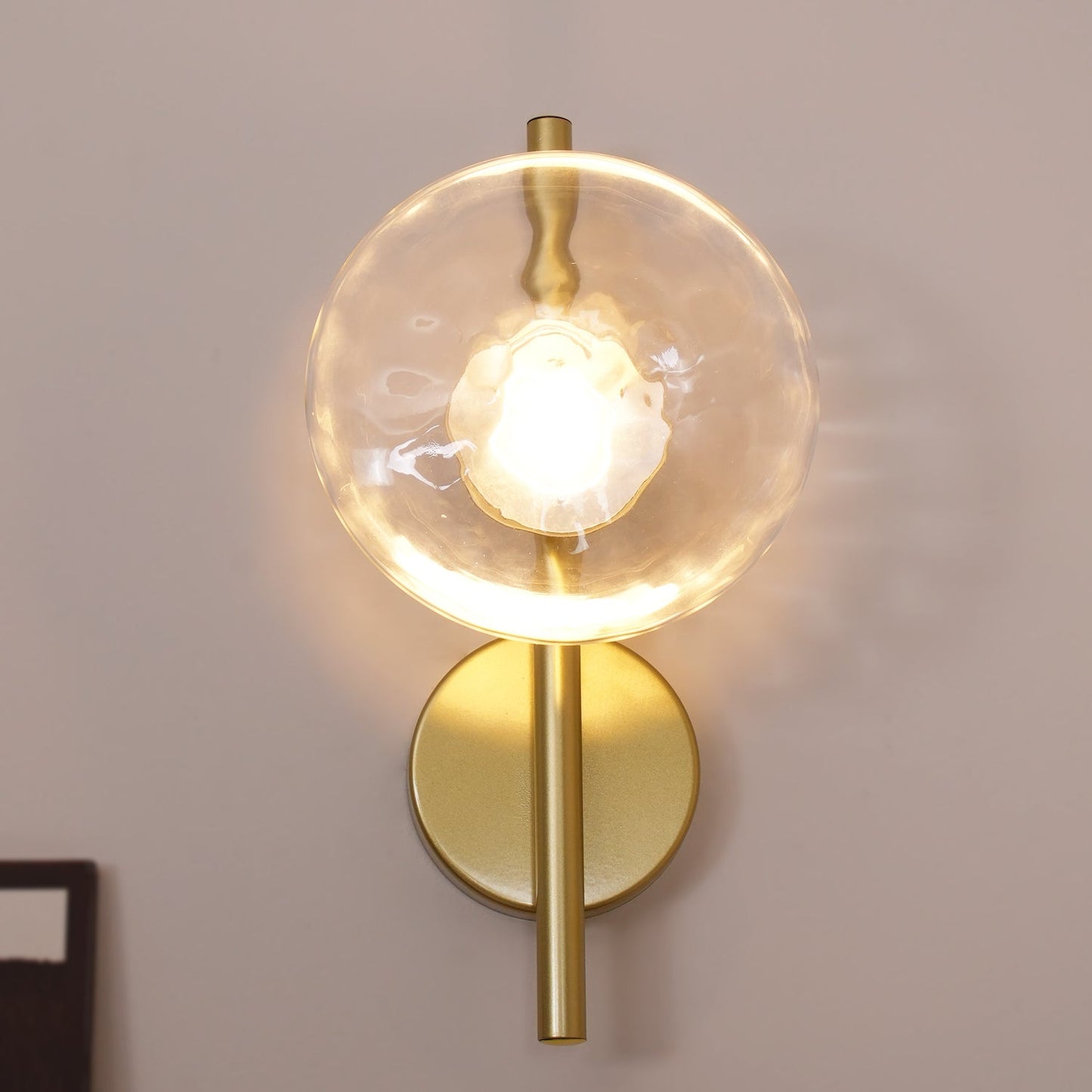 Node Glass Wall Light