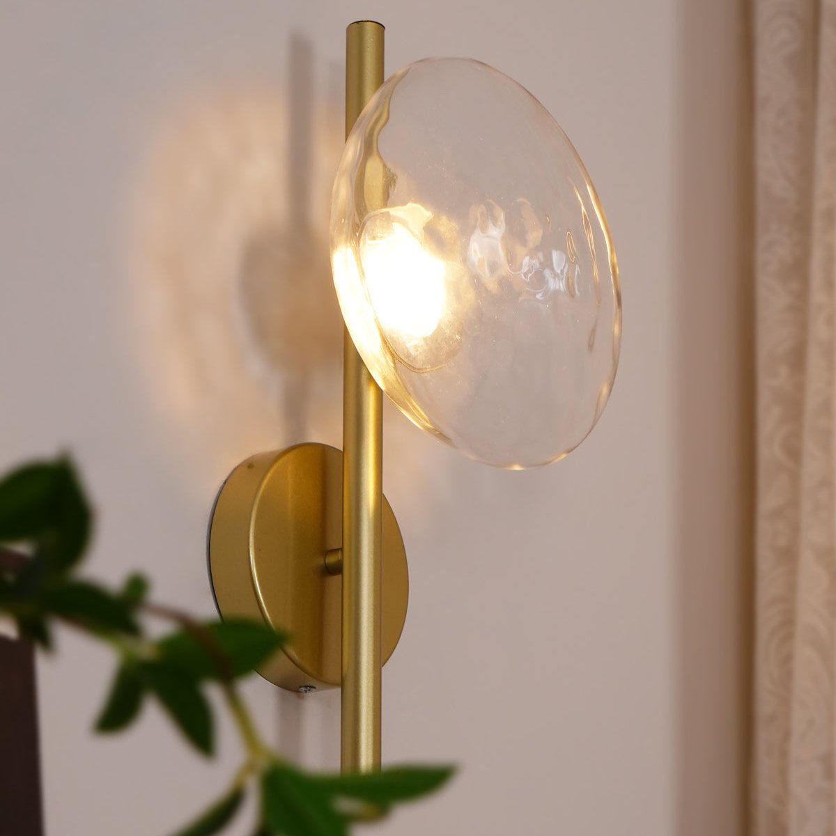 Node Glass Wall Light
