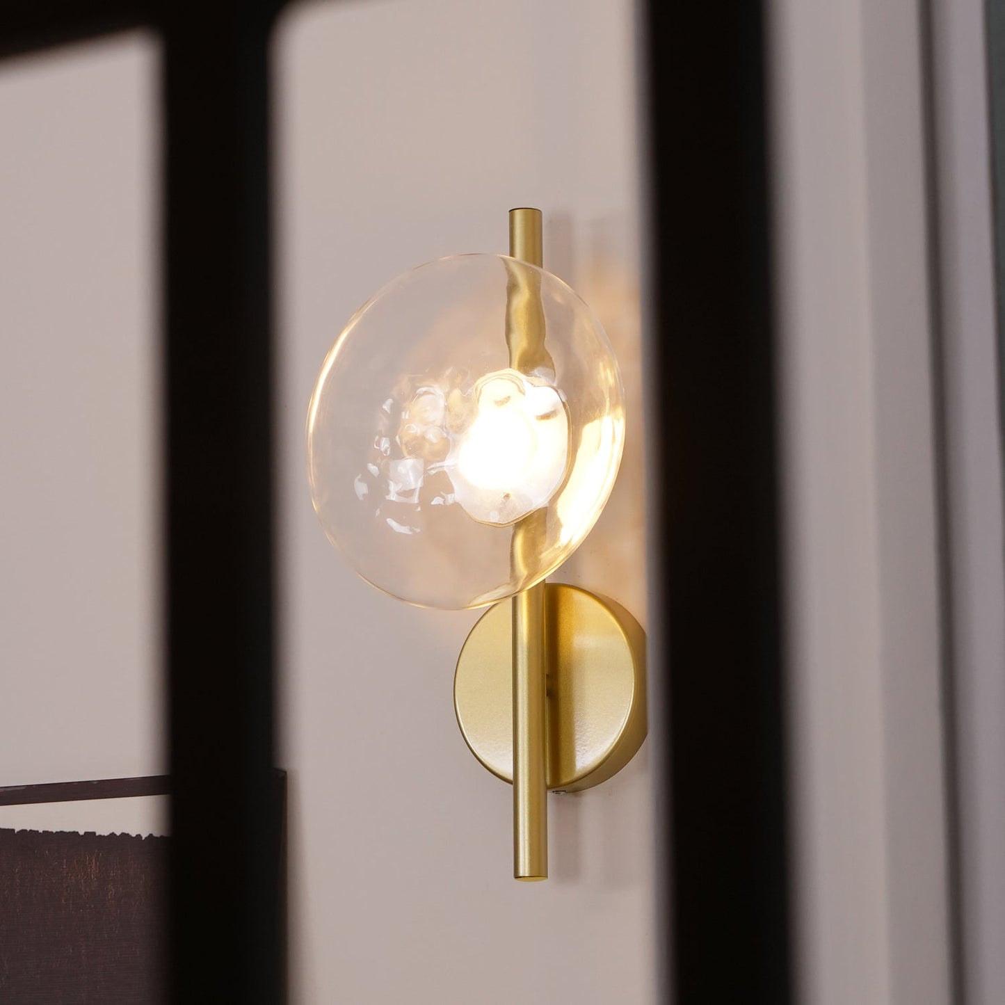 Node Glass Wall Light