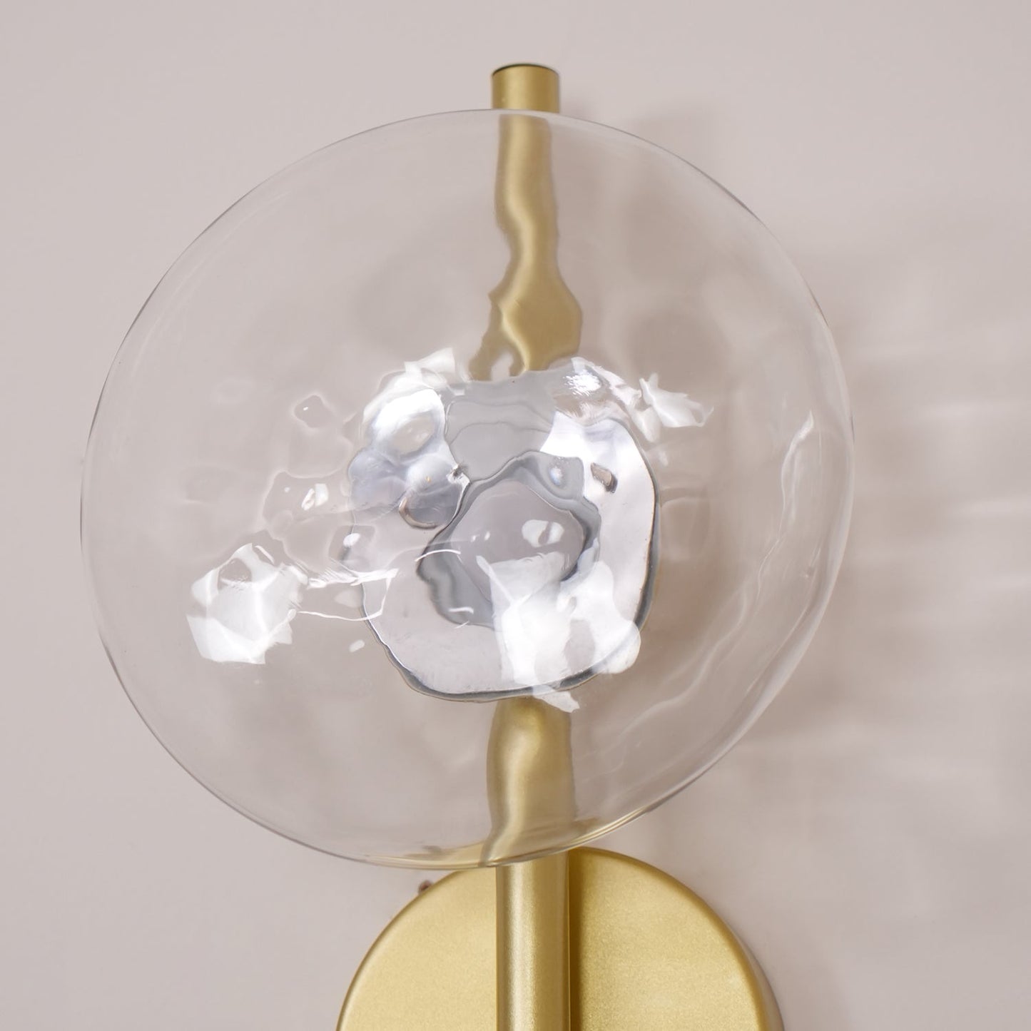 Node Glass Wall Light