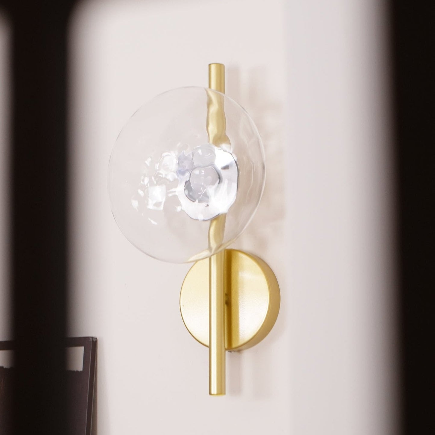 Node Glass Wall Light