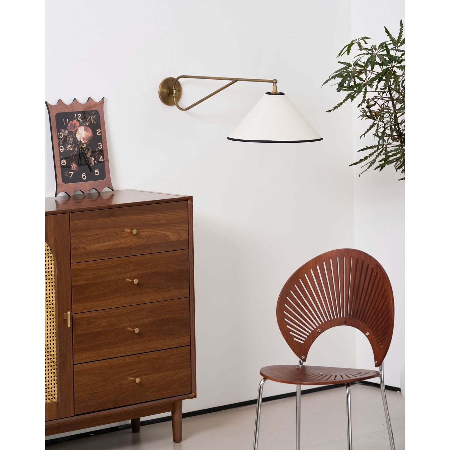 Lectern Brass Wall Light