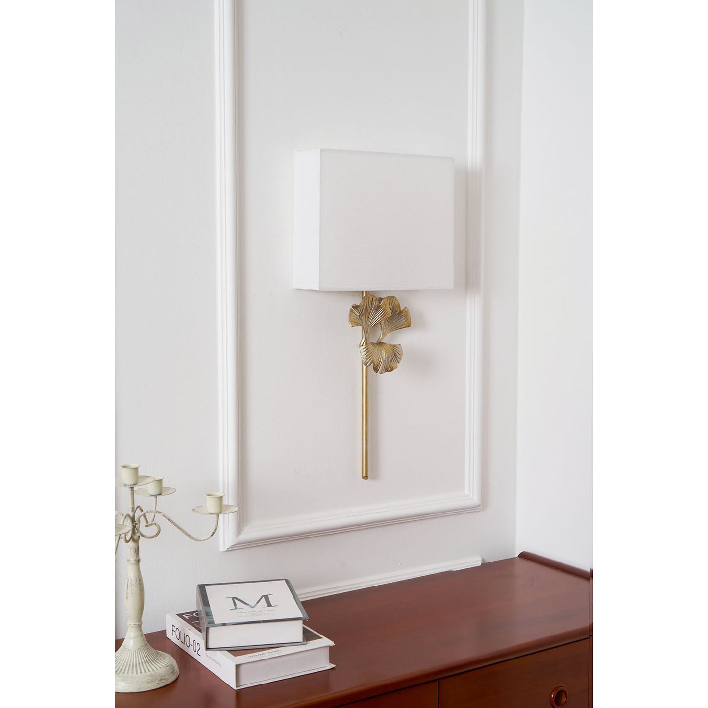 Palmetten-Wandlampe