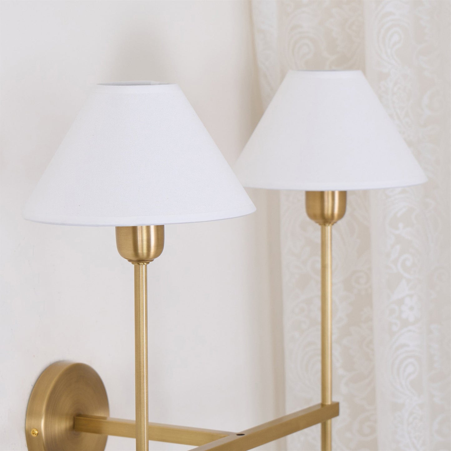 Mercer Messing Wandlampe
