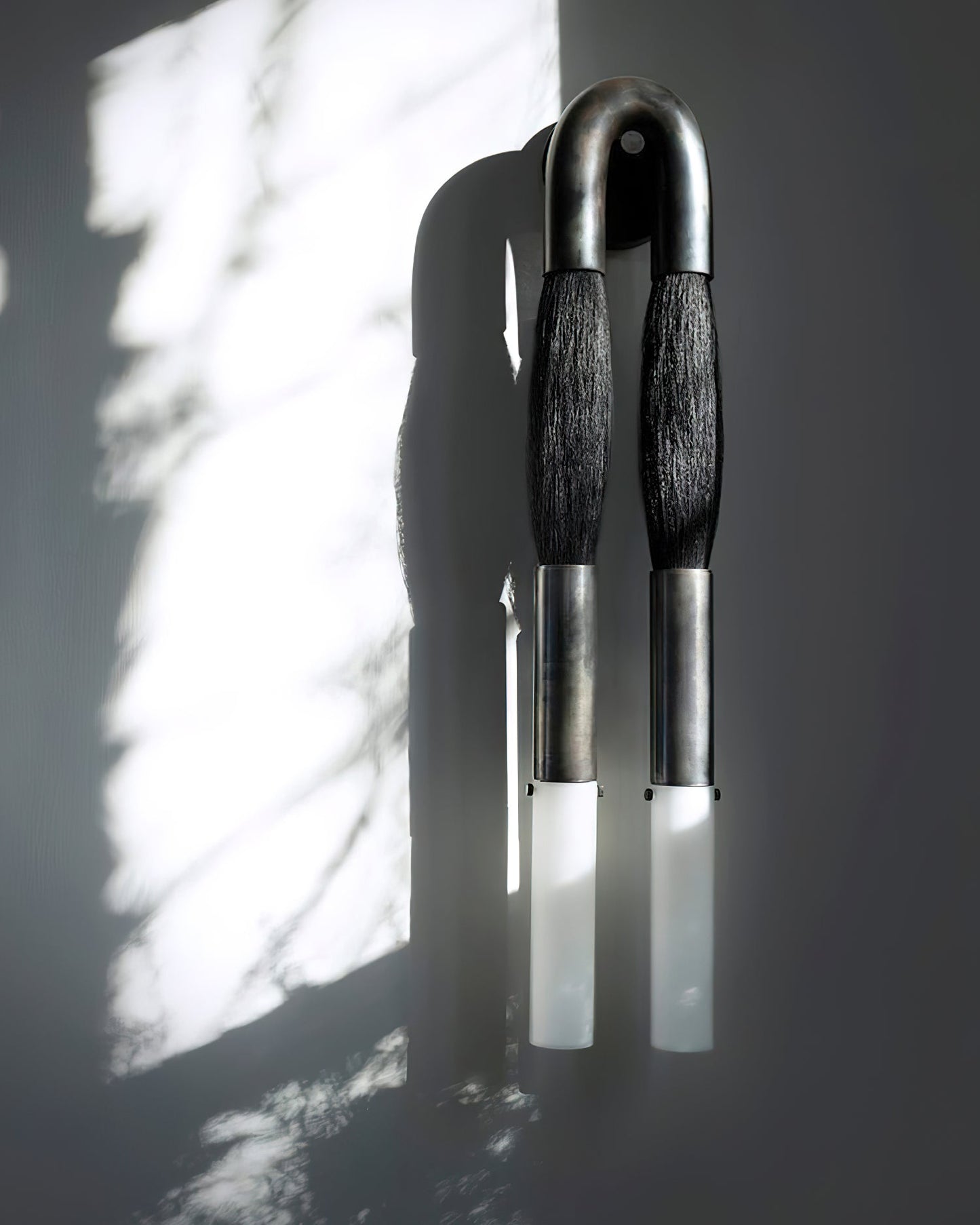 Pferdehaar-Wandlampe