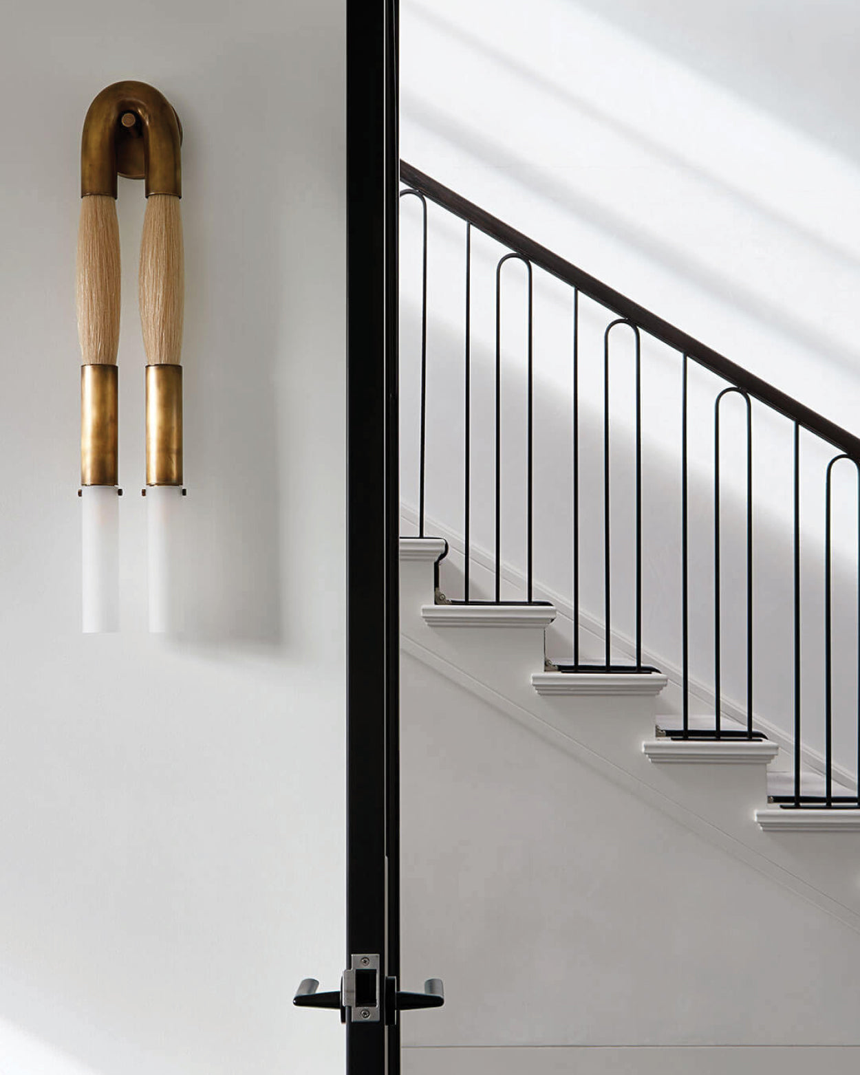 Pferdehaar-Wandlampe