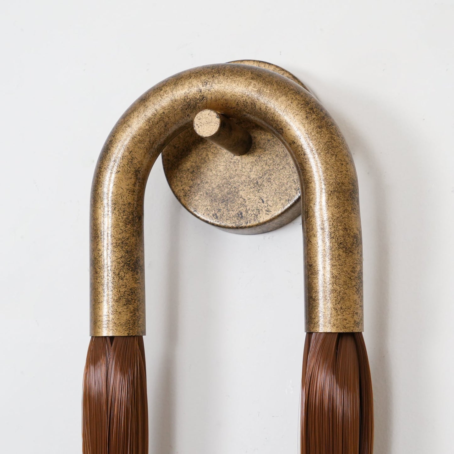 Pferdehaar-Wandlampe