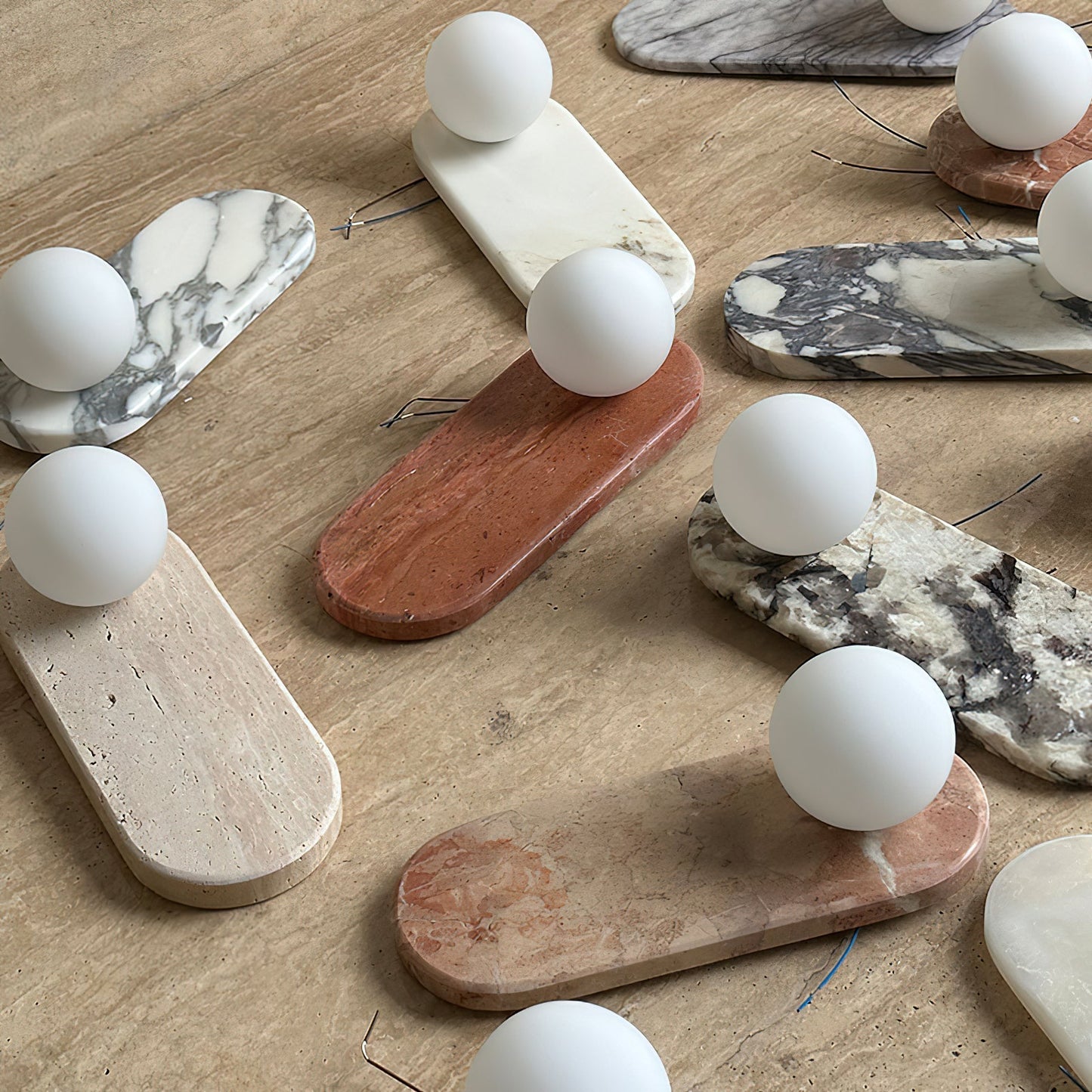 Pella Marble Wall Light
