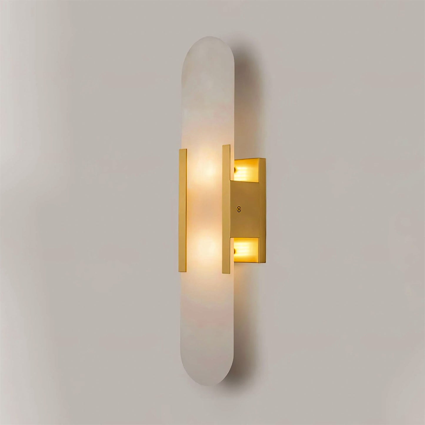 Stele Alabaster Sconce