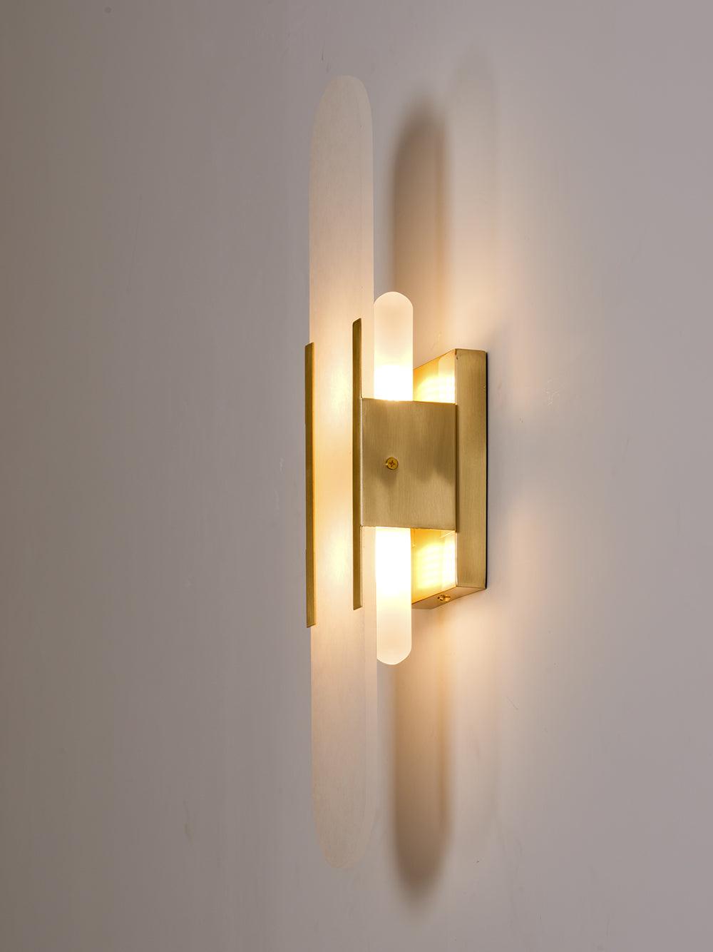 Stele Alabaster Sconce
