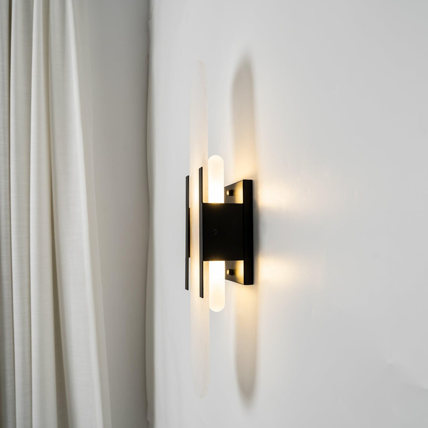 Stele Alabaster Sconce