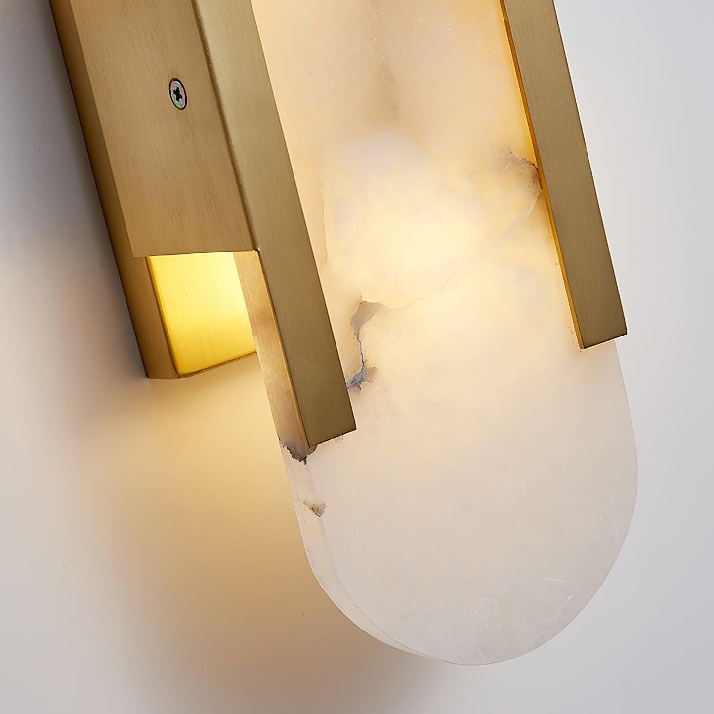 Stele Alabaster Sconce