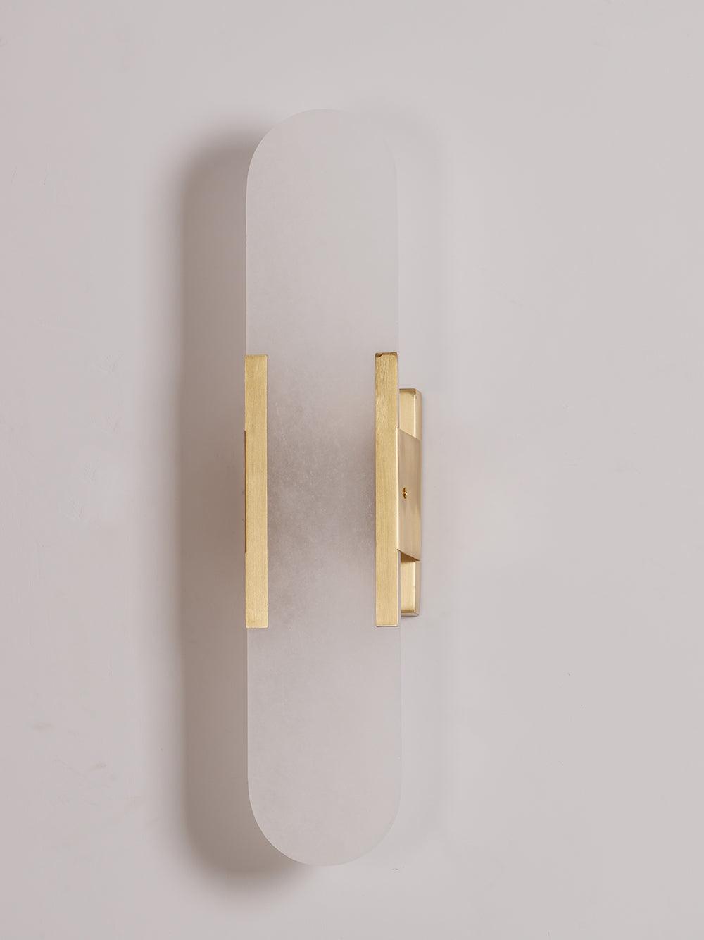 Stele Alabaster Sconce