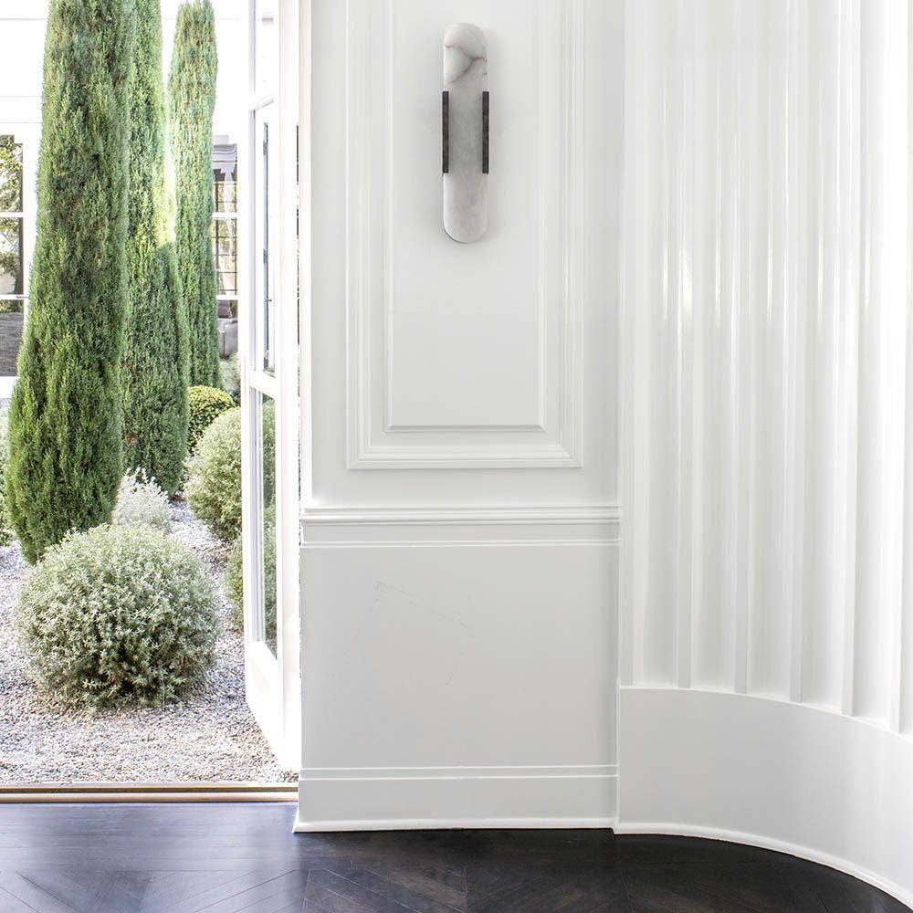 Stele Alabaster Sconce