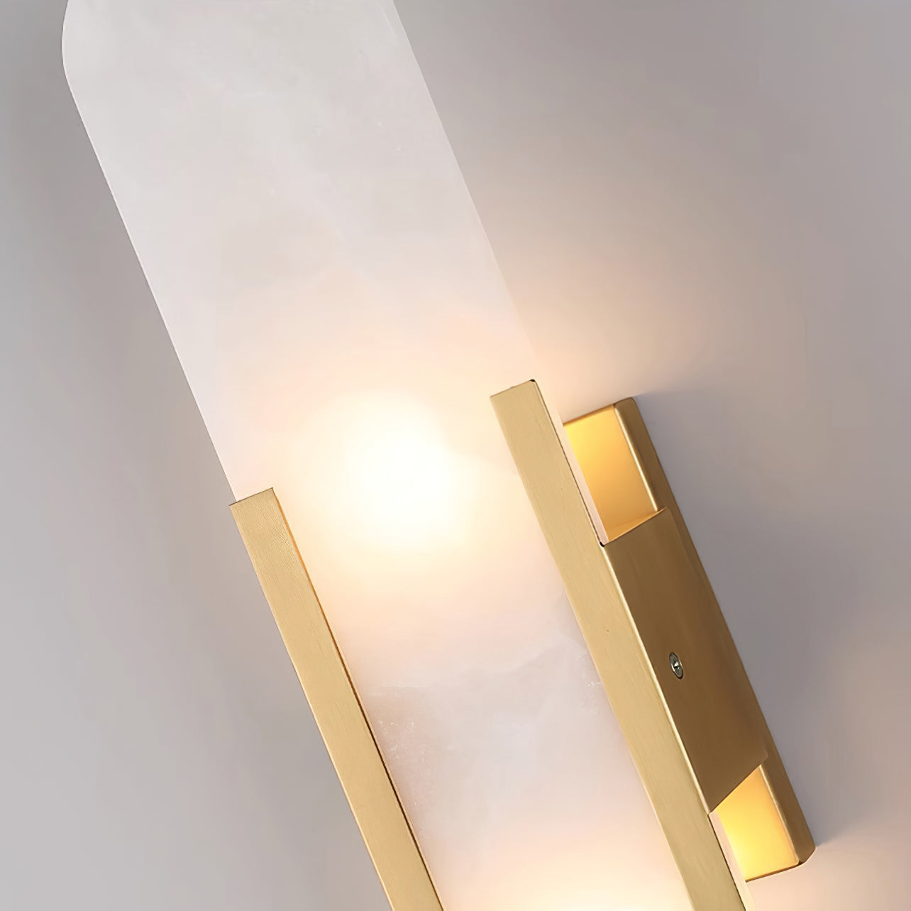Stele Alabaster Sconce