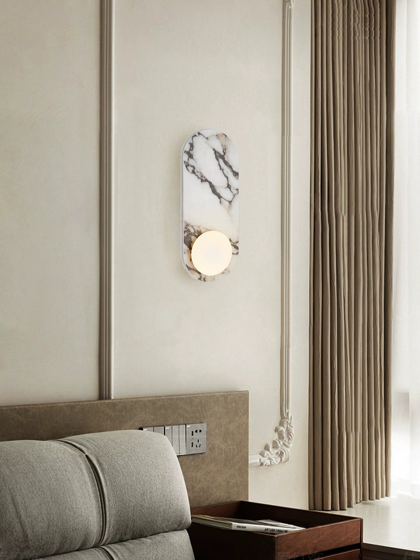 Perla Marble Wall Sconce