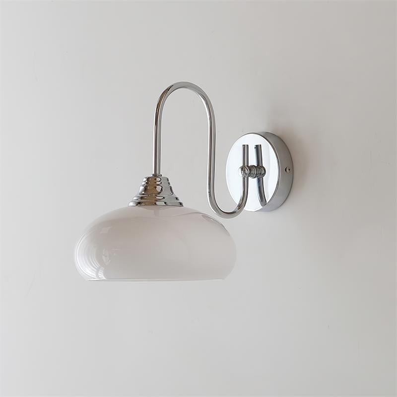 Aurore Messing Wandlampe