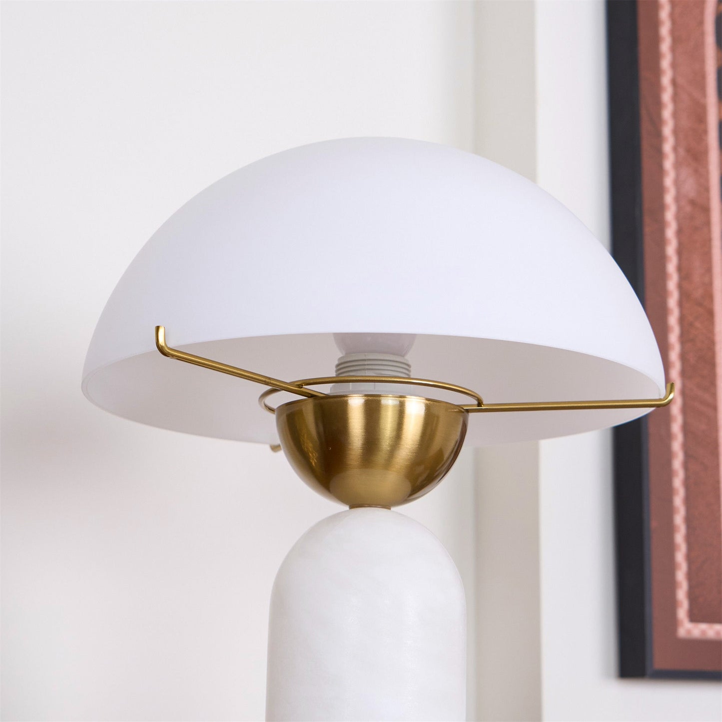 Sockelstein Tischlampe