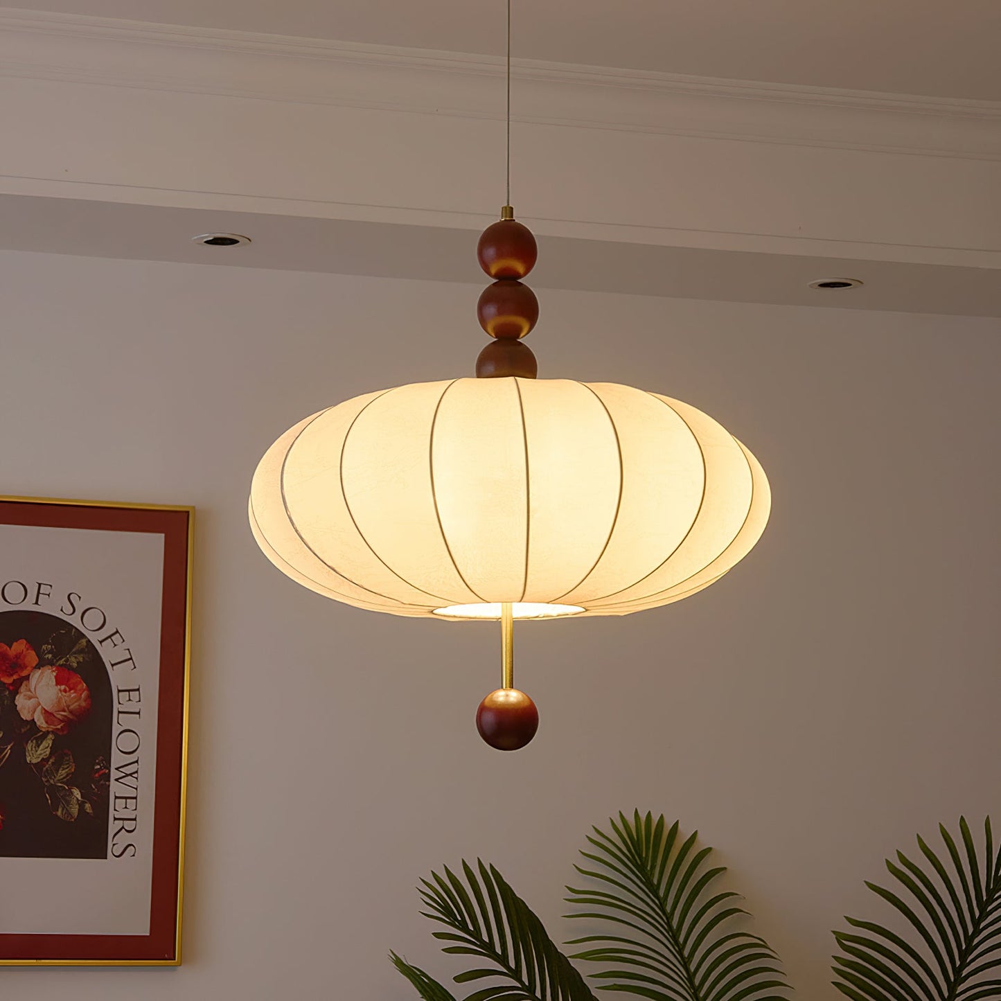 Abacus Fabric Pendant