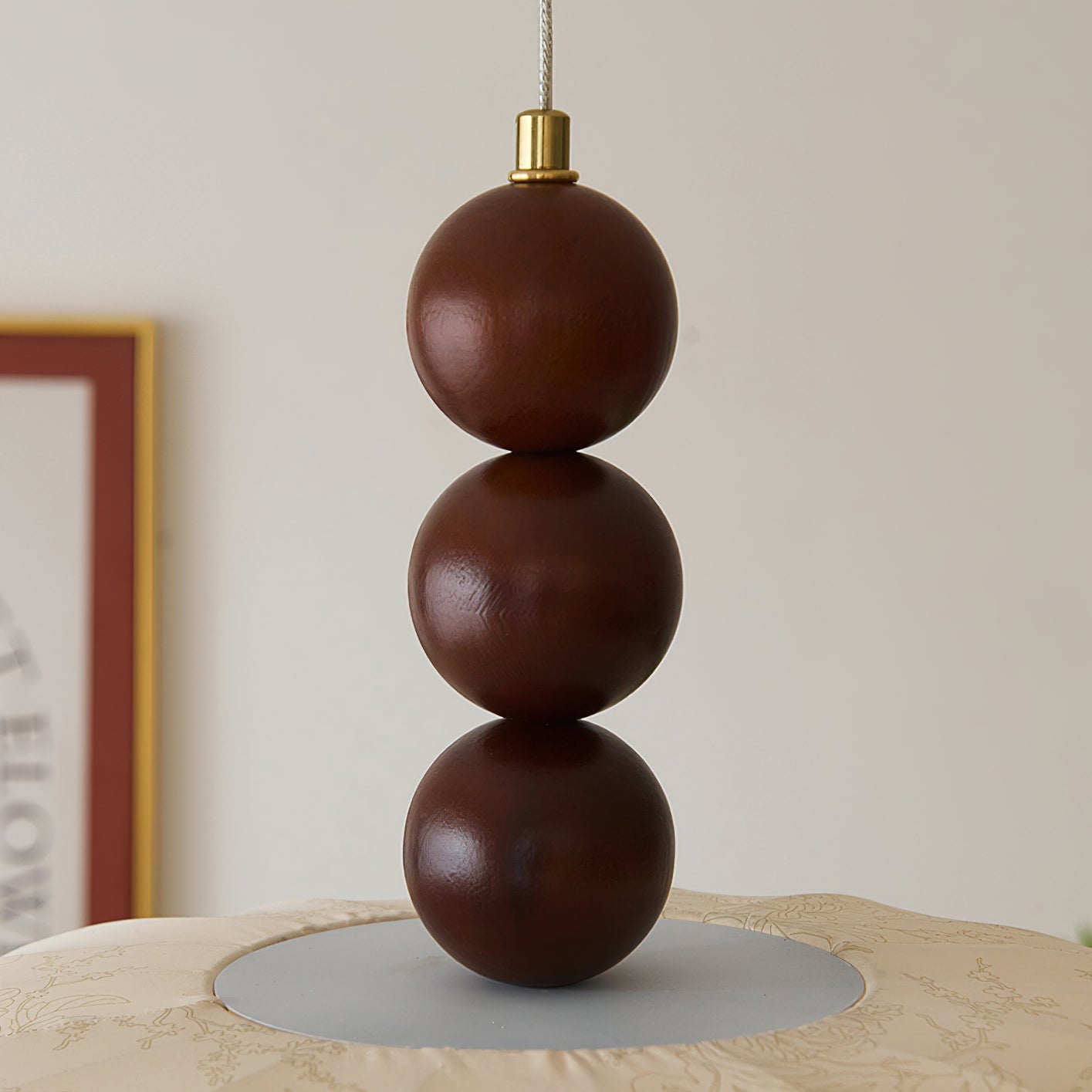 Abacus Fabric Pendant