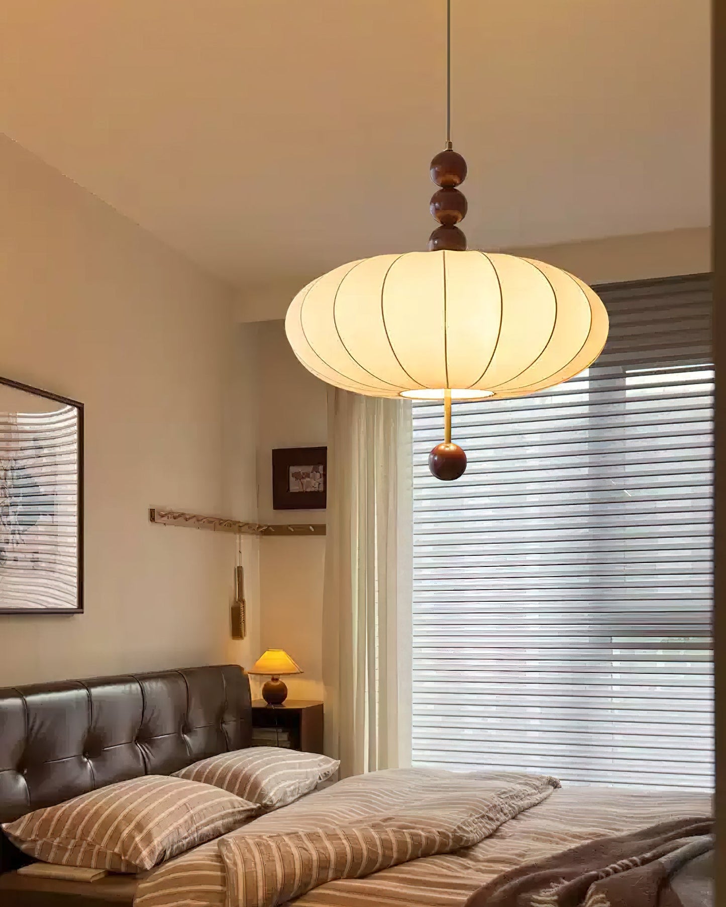 Abacus Fabric Pendant