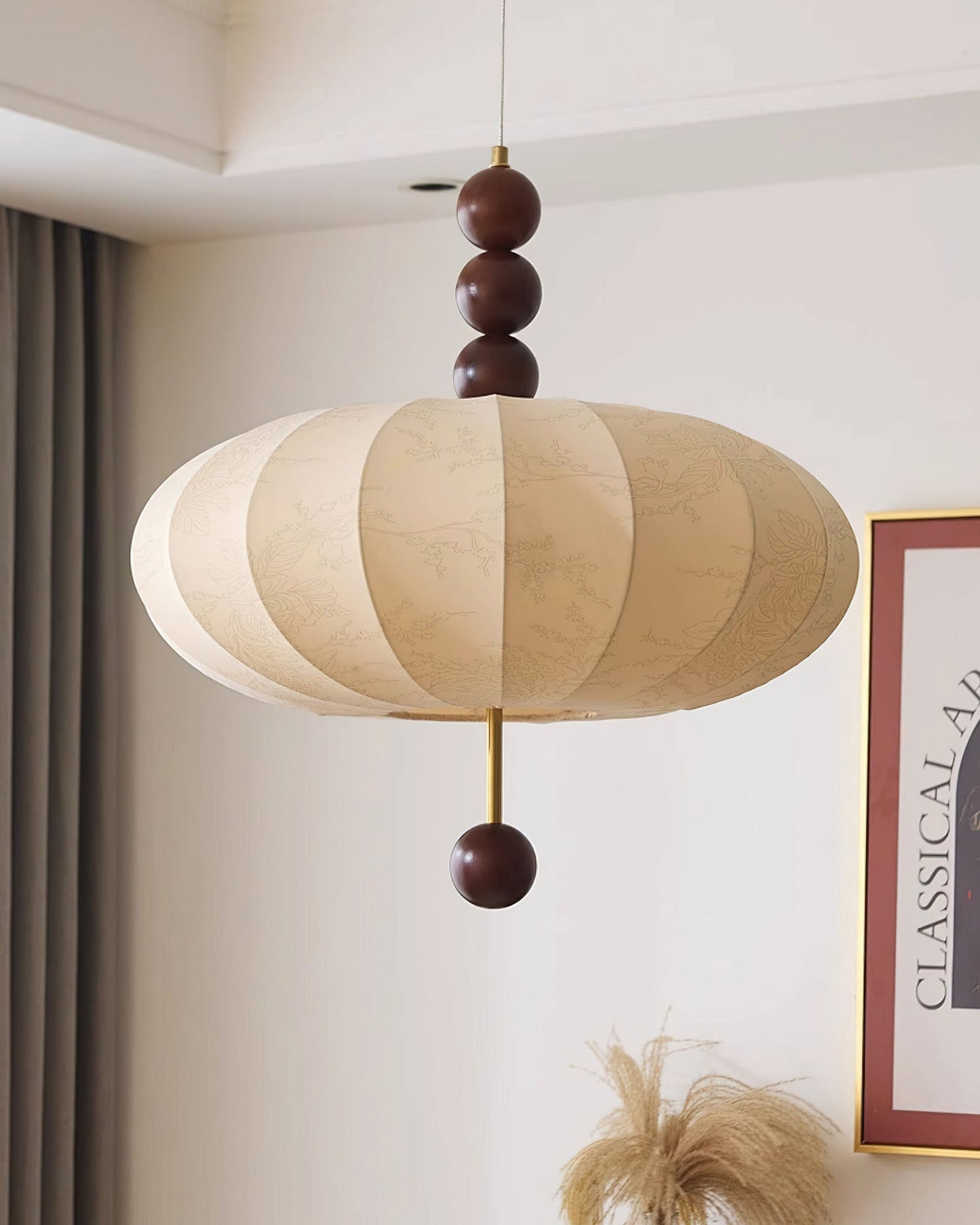Abacus Fabric Pendant