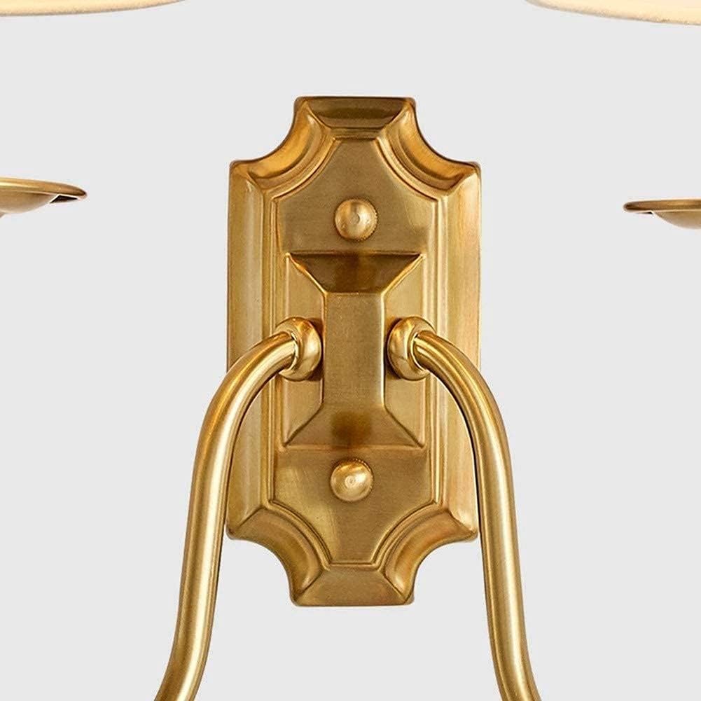 Lyre Brass Wall Sconce