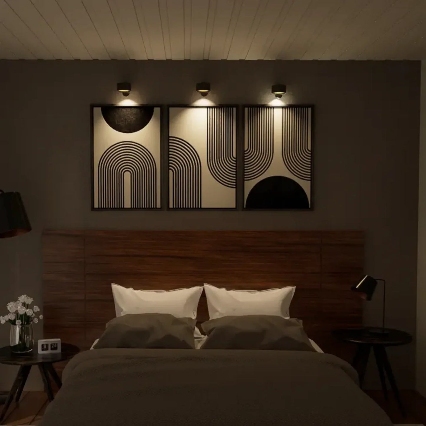 Pivot Easy-Stick Wireless Wall Light