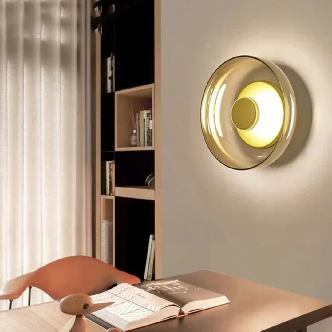 Halo-Leuchte für Decke oder Wand