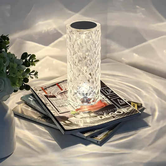 Sparkling Crystal Pattern Touch Lamp