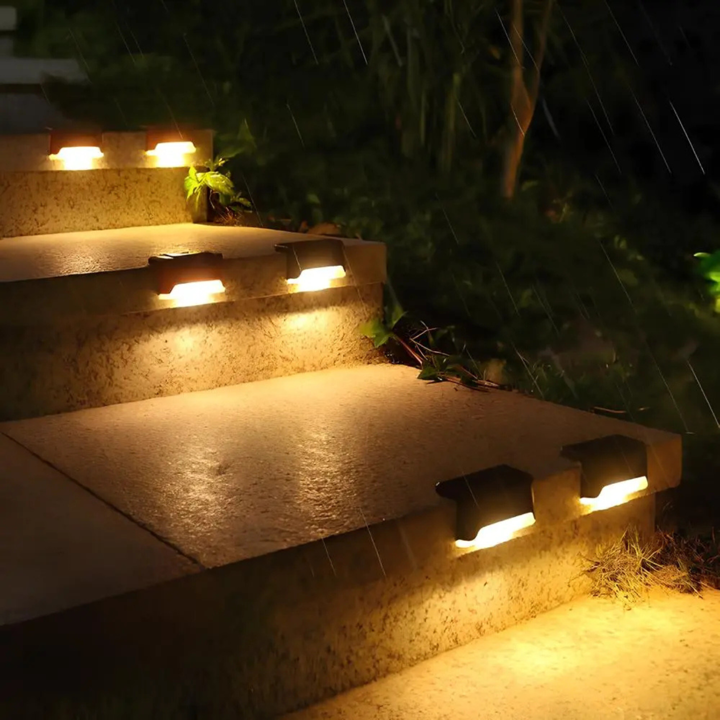 Solar Wedge Outdoor Step Lights