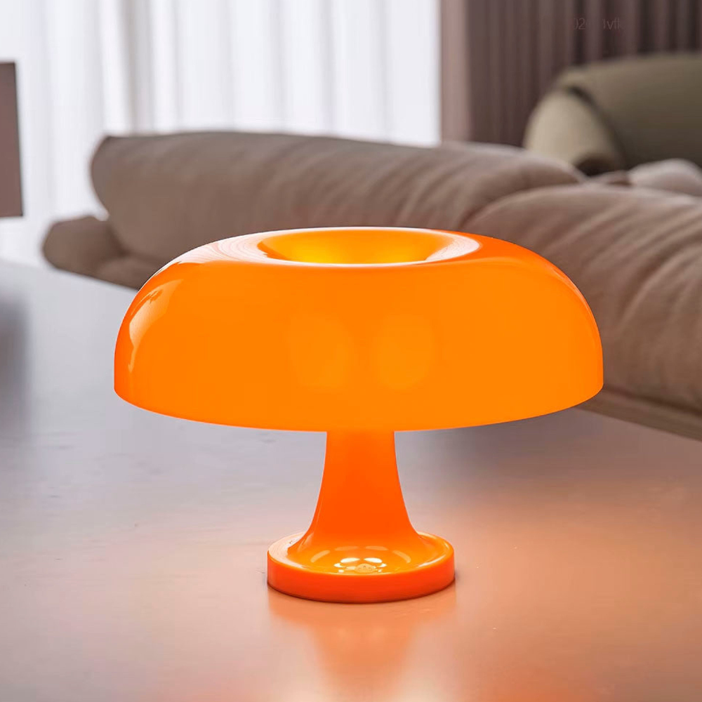 Lampe de bureau en forme de champignon pour bureau à domicile - Minimaliste scandinave