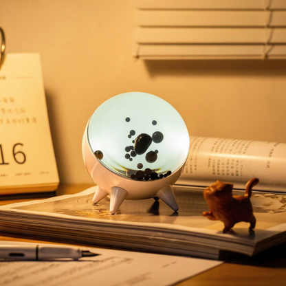 USB Rechargeable Ferrofluid Speaker - Bluetooth Rhythmic Music Display